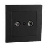 Antenna Box Tv Connector Black [7509201] |