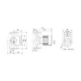 Lämpöjohtopumppu Grundfos Magna3 80 - 40 F 360 1X230V [4615164] |