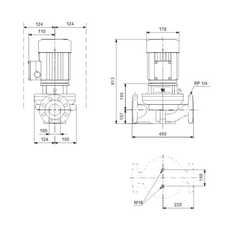 Grundfos Kiertovesipumppu Tp 100 - 120/2 [4616536] |