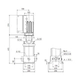 Paineenkorotuspumppu Monijaks. Cre 15 - 1 [4925693] |