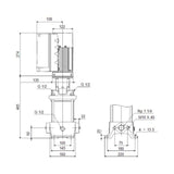 Paineenkorotuspumppu Monijaks. Cre 5 - 9 [4925685] |