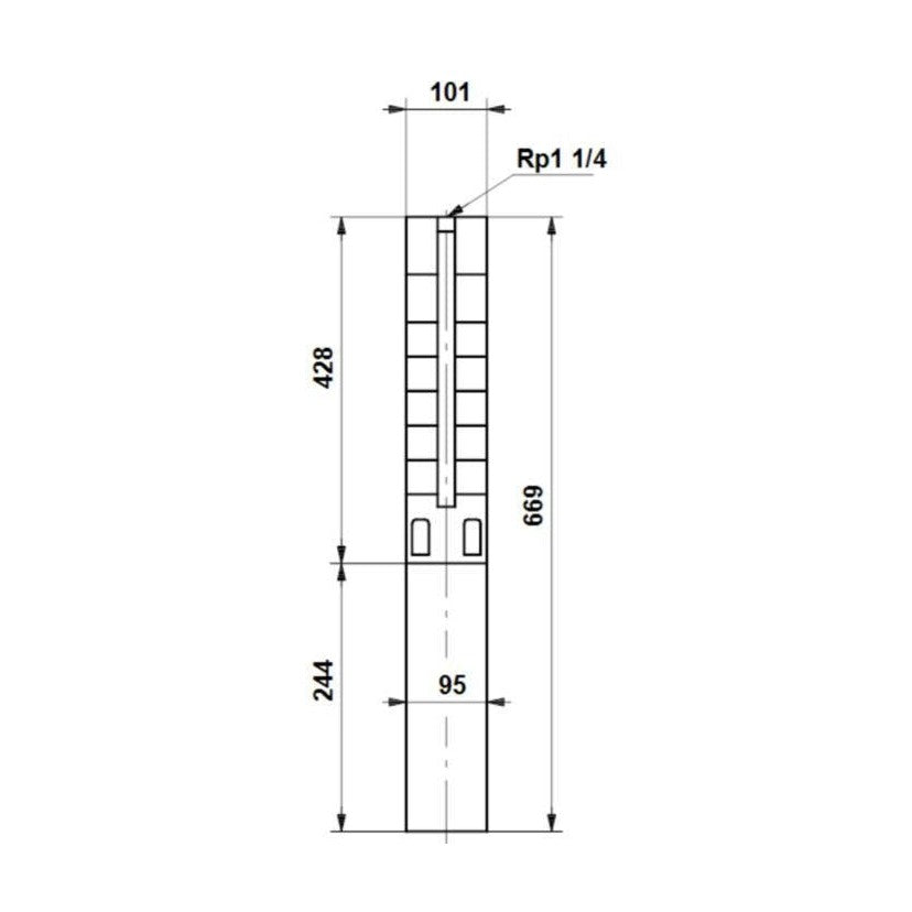 Uppopumppu Grundfos SP 2A - 13 3 - vaihe [4762512] |