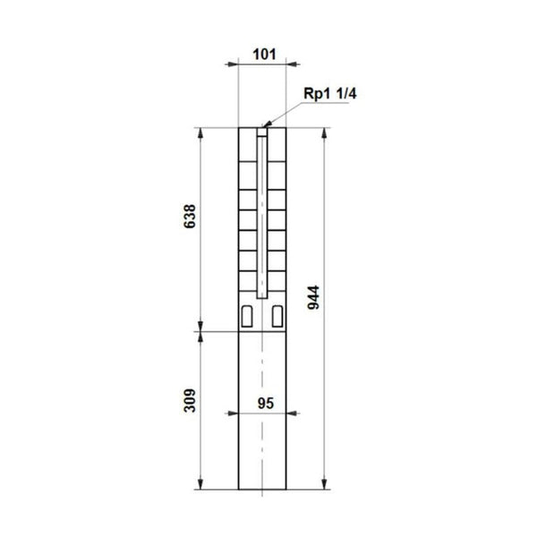 Porakaivopumppu Grundfos SP 2A - 23 3V [4762520] |