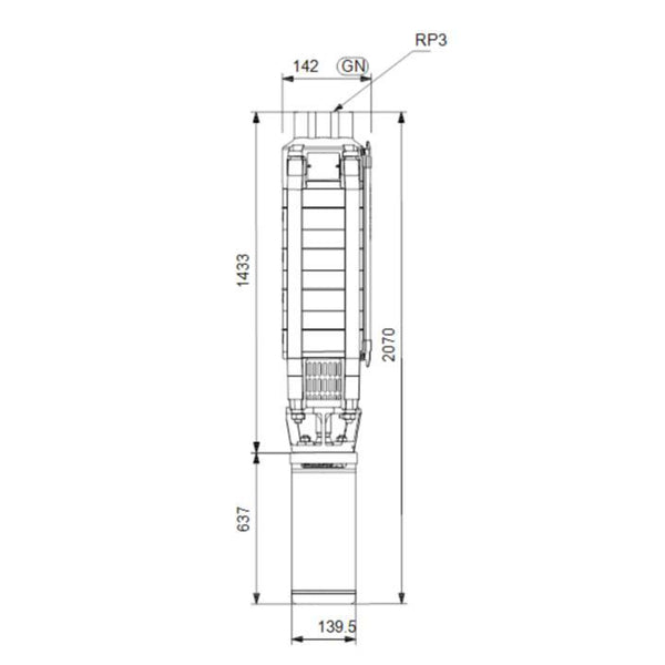 Porakaivopumppu Grundfos Sp30 [4762741]