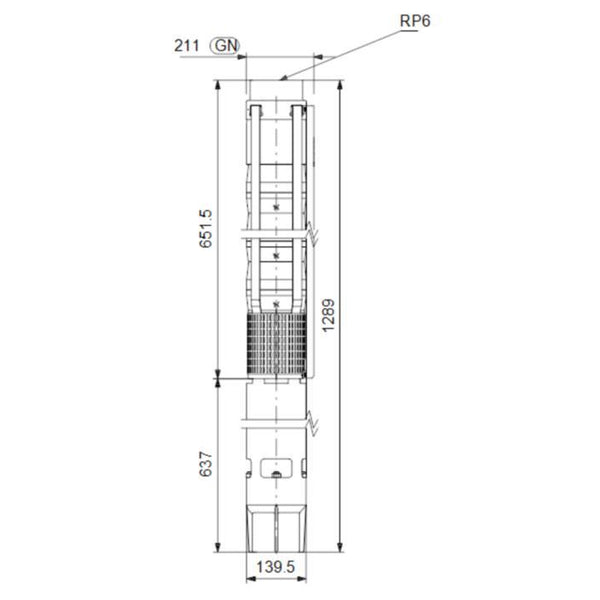 Porakaivopumppu Grundfos Sp125 [4762779]