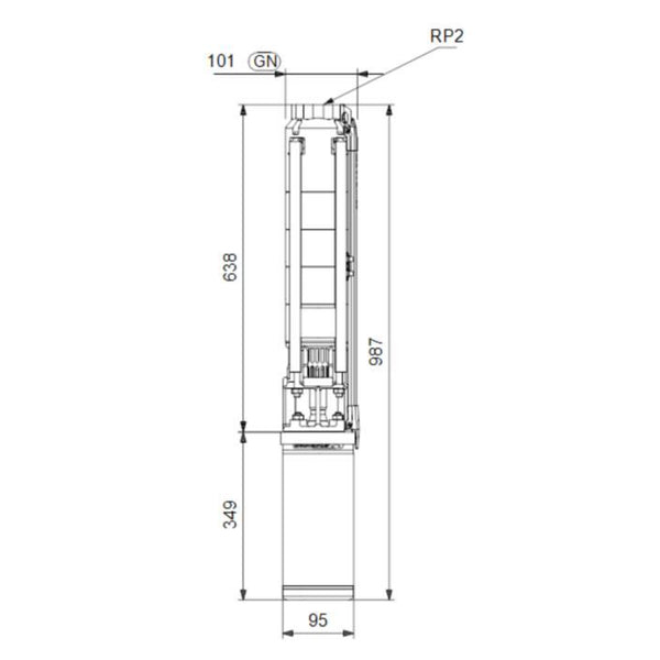 Porakaivopumppu Grundfos Sp9 [4762691]
