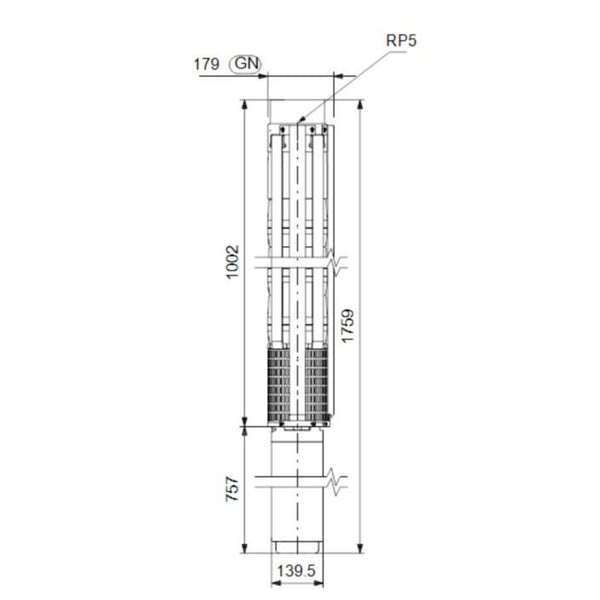 Porakaivopumppu Grundfos Sp95 [4762774]