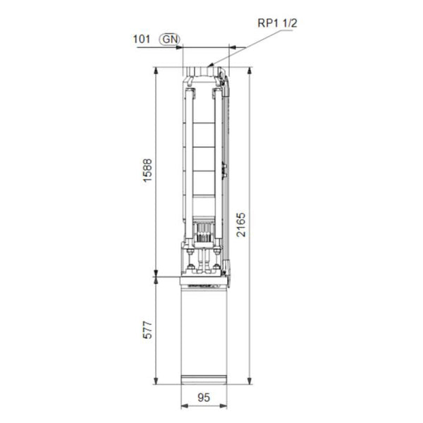 Porakaivopumppu Grundfos Sp7 [4762686]