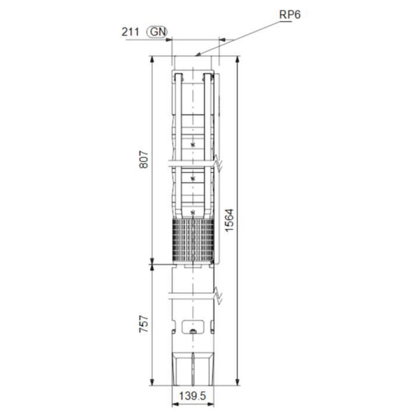 Porakaivopumppu Grundfos Sp125 [4762781]