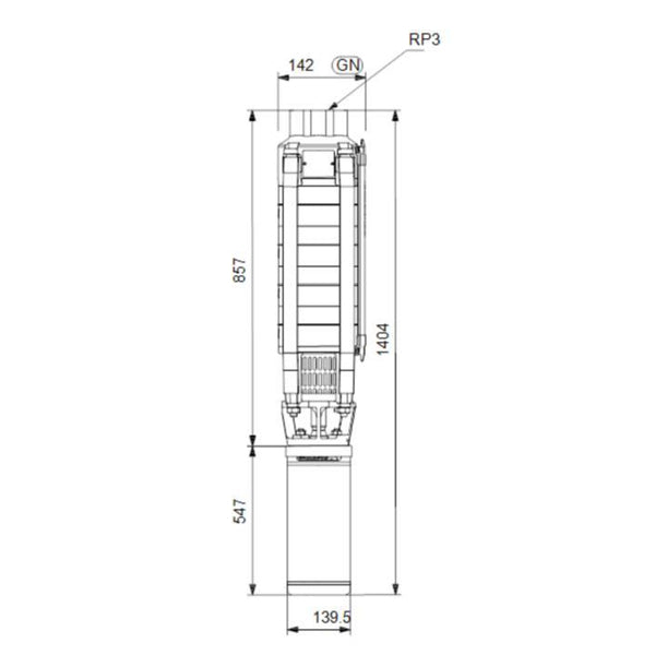 Porakaivopumppu Grundfos Sp30 [4762735]