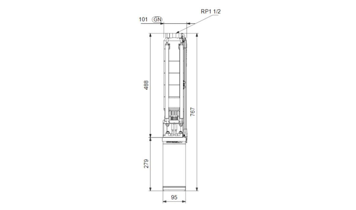Porakaivopumppu Grundfos Sp7 [4762681]