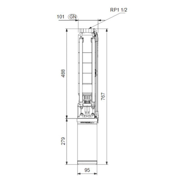 Porakaivopumppu Grundfos Sp7 [4762681]