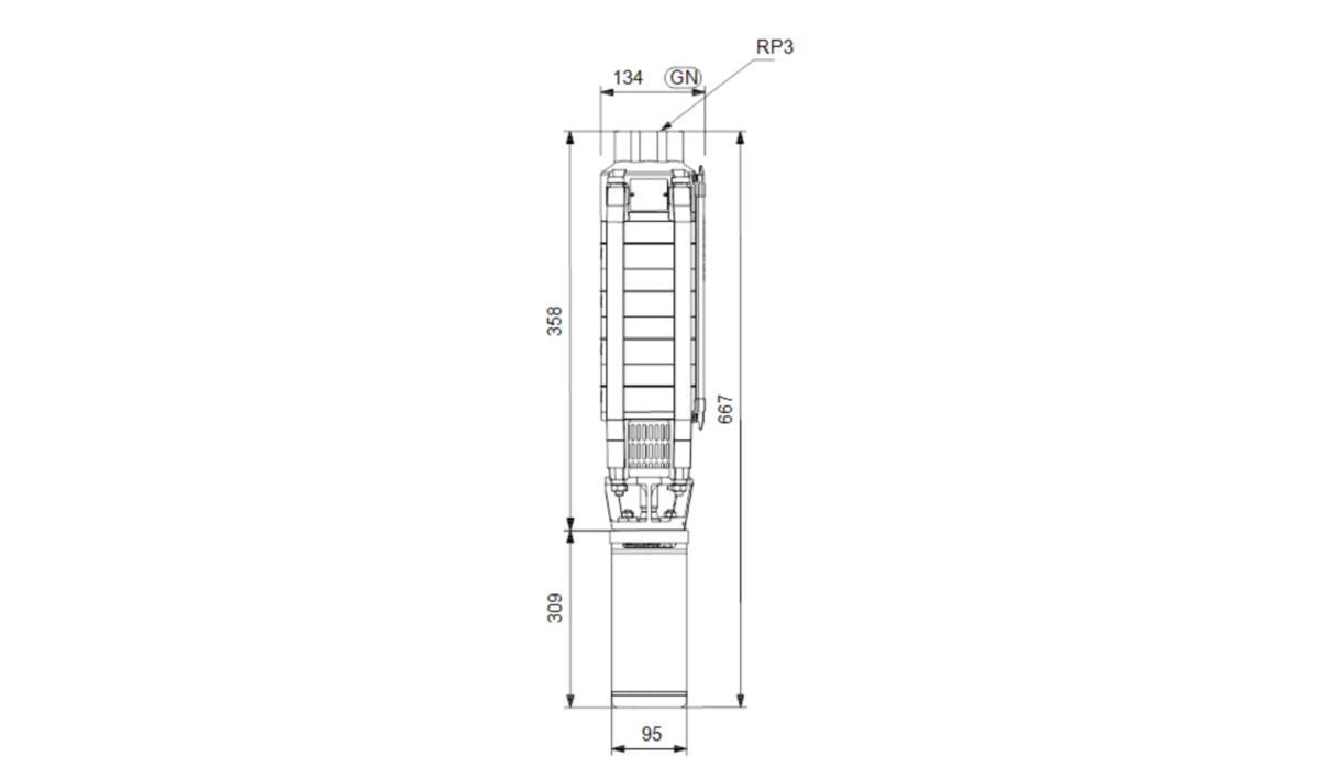 Porakaivopumppu Grundfos Sp30 [4762730]