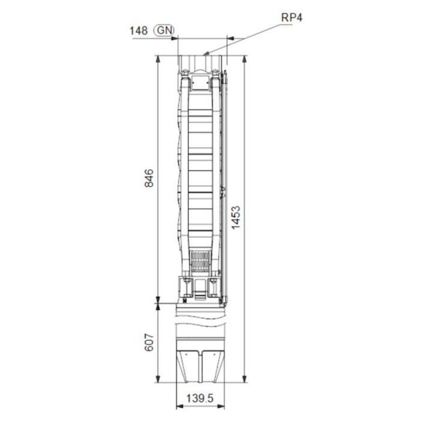 Porakaivopumppu Grundfos Sp60 [4762754]