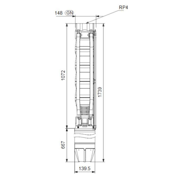 Porakaivopumppu Grundfos Sp60 [4762756]