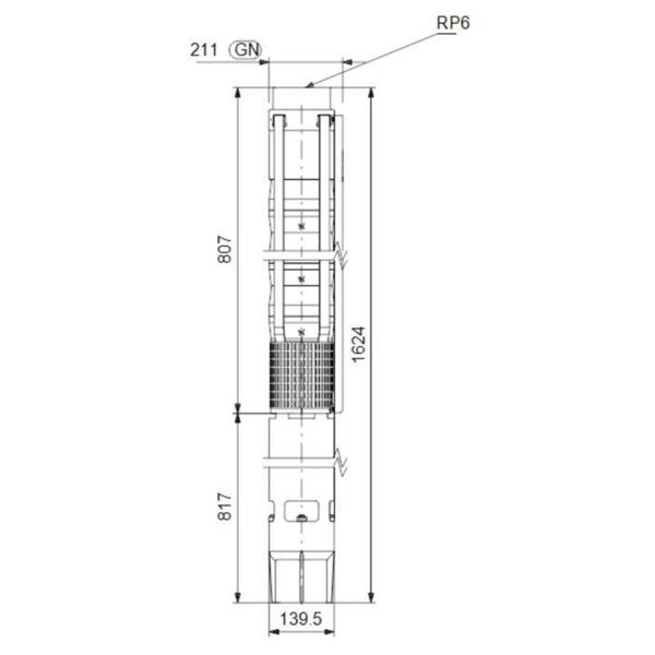 Porakaivopumppu Grundfos Sp125 [4762782]