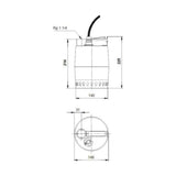 Uppopumppu Grundfos Kp 150-M Rst 4822501