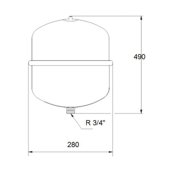Paisunta-Astia Gt-Hr-24 Pn6 G3/4 V 3413412