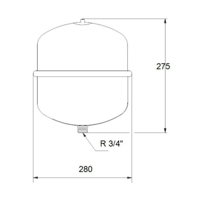 Paisunta-Astia Gt-Hr-12 Pn6 G3/4 V 3413410
