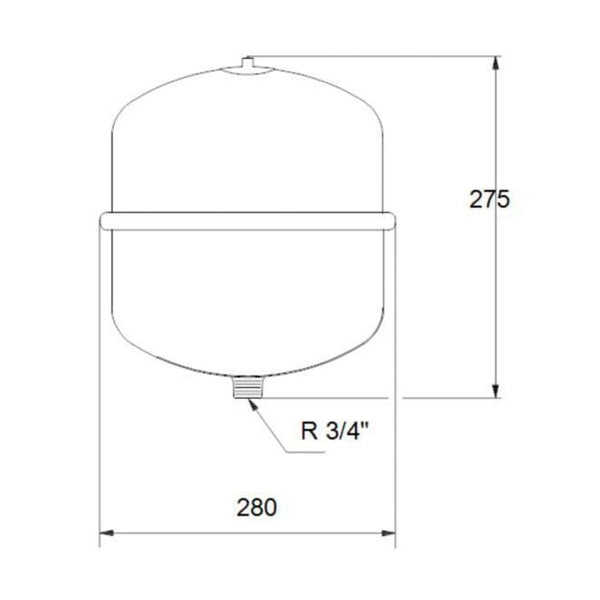 Paisunta-Astia Gt-Hr-12 Pn6 G3/4 V 3413410