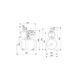 Vesiautomaatti 99463875 Grundfos JP PT 4 - 47 PT - H 20L 1 - V [4732540] |