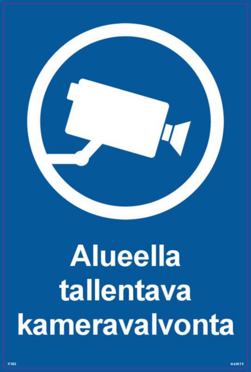 Merkintätarra Malkit Tallent Kameravalvonta 200X300 [6471159] |