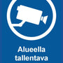 Merkintätarra Malkit Tallent Kameravalvonta 200X300 [6471159] |