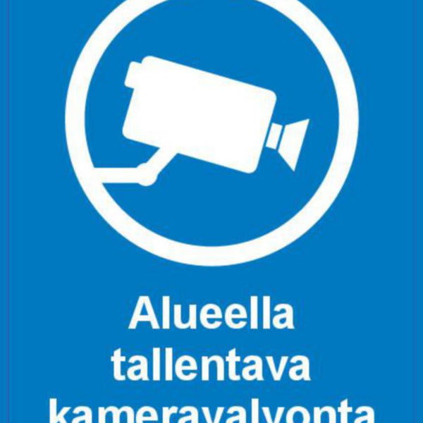 Merkintätarra Malkit Tallent Kameravalvonta 150X200 [6471161] |