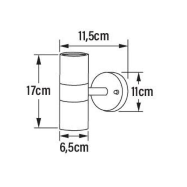 Seinävalaisin Modena 7535 - 250 Ip44 2X4W [4533498] |