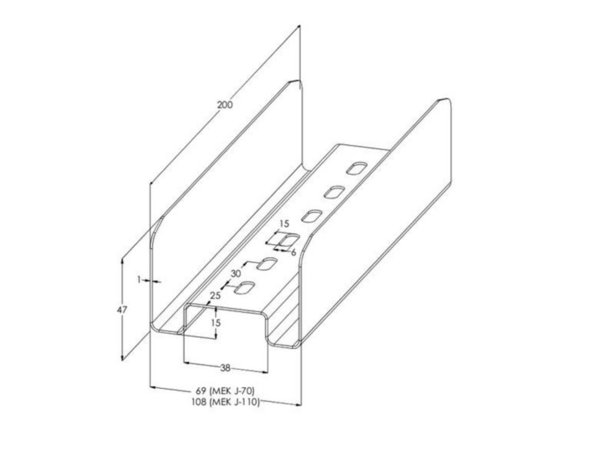 Jatkokappale meka mek J-70 hdg [1429150]