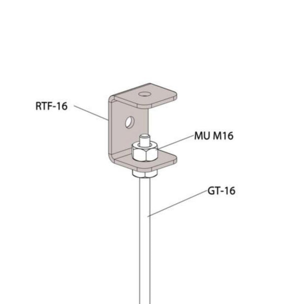 Kattokiinnike meka rtf hst RTF-16 [1430306]