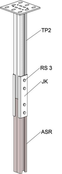 Asennuskisko meka hst asr L=6030 [1430411]