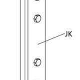 Asennuskisko meka hst fp L=1980 [1430414]