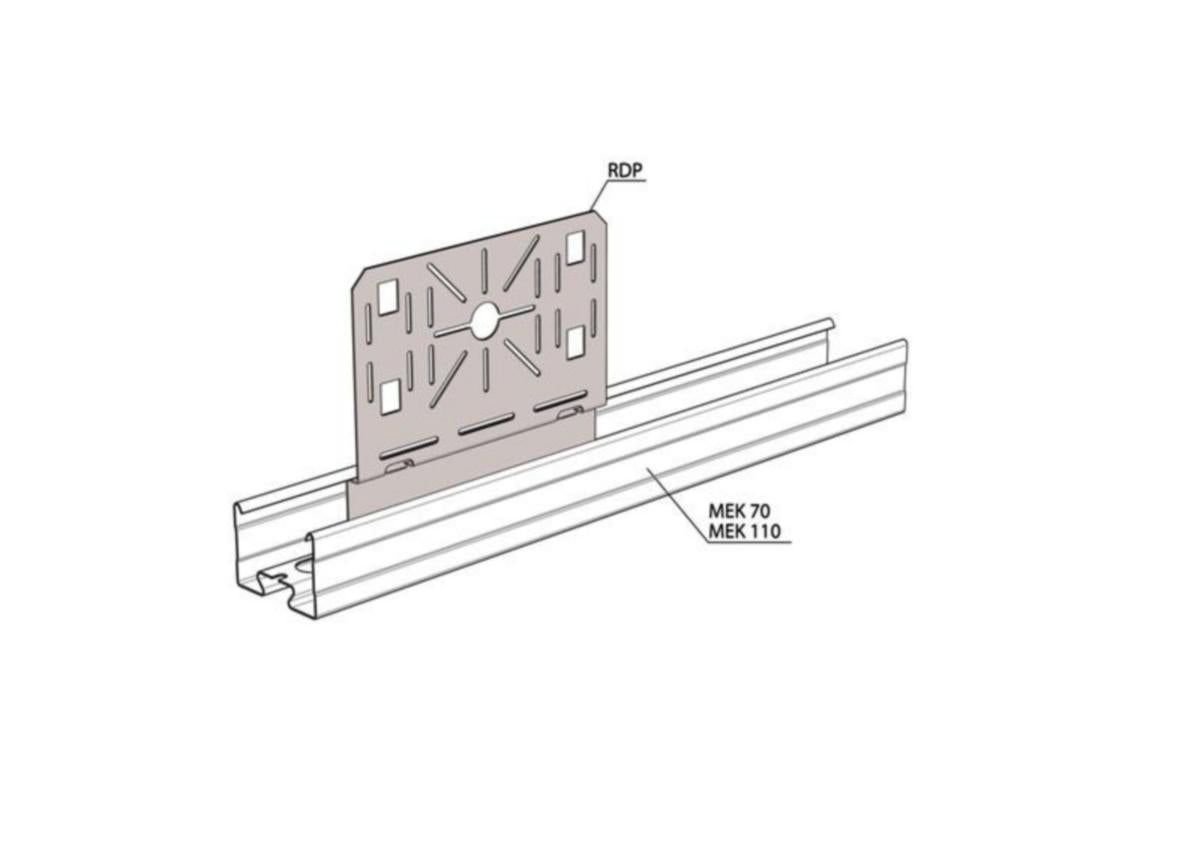 Asennuslevy meka rdp levyhylly RDP-60 m [1432752]