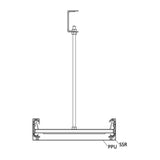 Pohjalevy meka ppu tikashylly PPU-500 L=3000 pg [1432890]