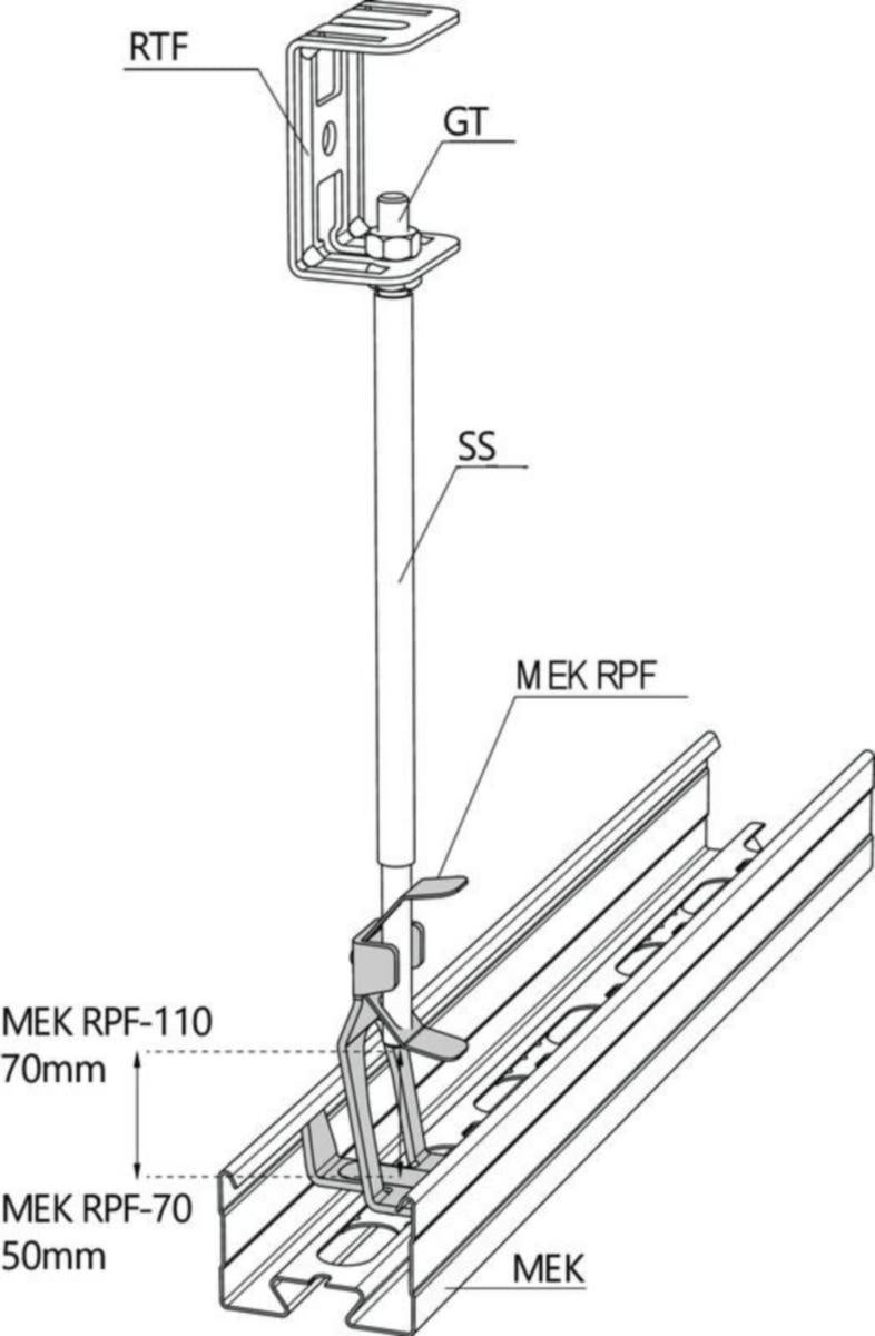 Keskikannake meka mek RPF-110-8 pg [1449350]