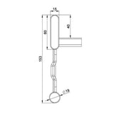 Tikashylly meka KSF80 KSF80-500 L=6000 hdg [1449535]