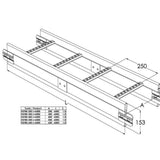 Tikashylly meka KSF80 KSF80-600 L=6000 hdg [1449536]
