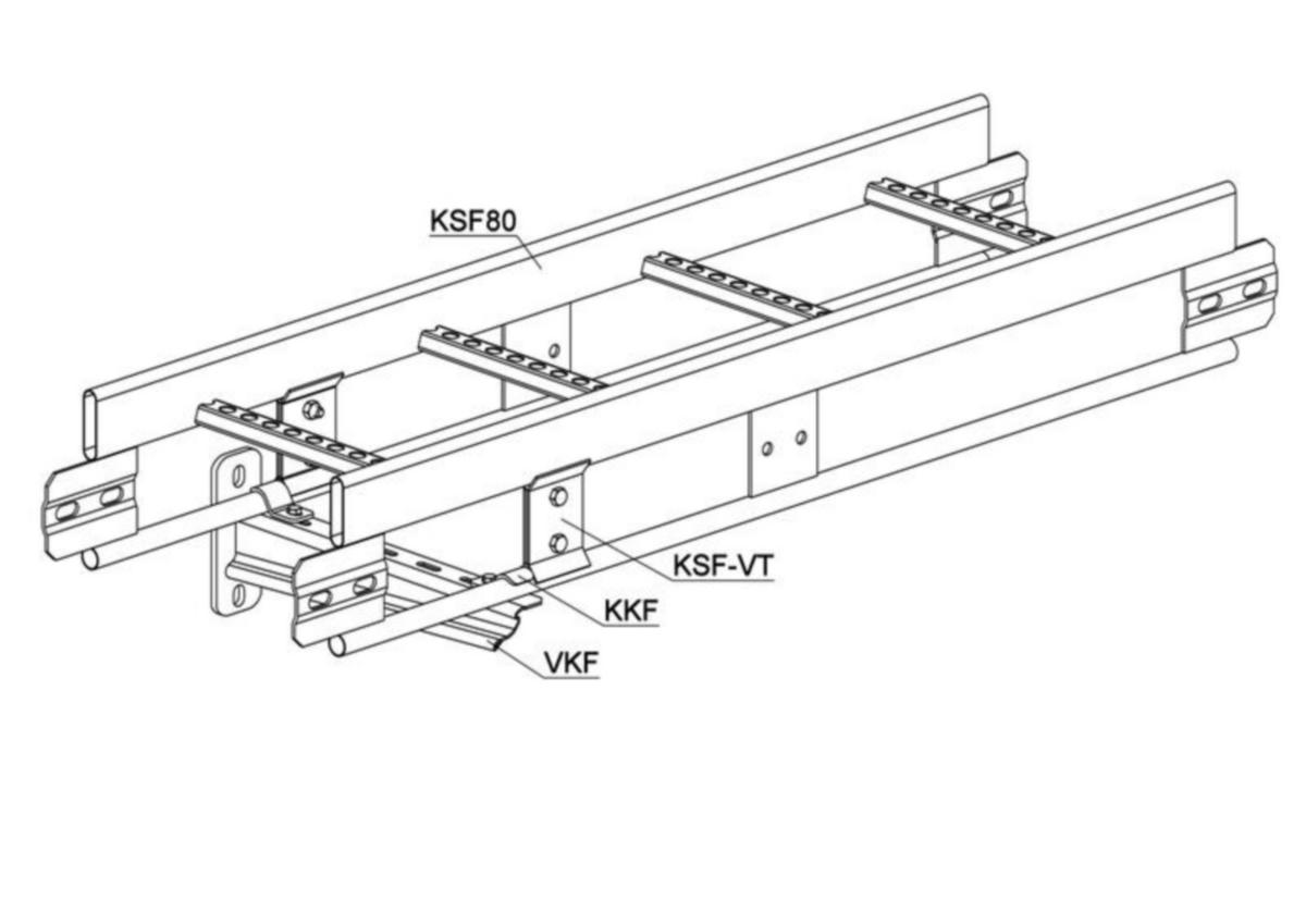 Tikashylly meka KSF80 KSF80-600 L=6000 hdg [1449536]