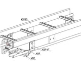 Seinäkiinnitin meka kk tikashylly Kiinnitystarv kkf hdg [1449678]