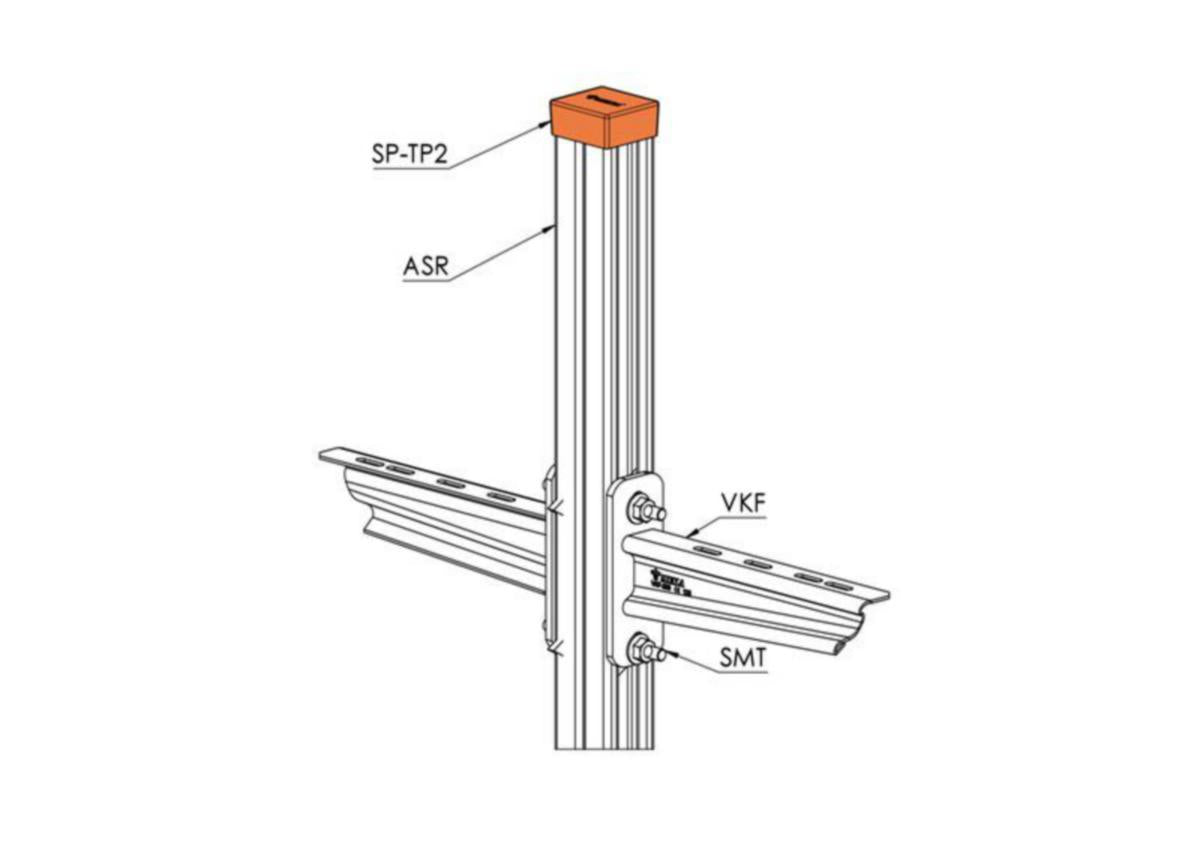 Päätykappale meka sp SP-TP2 [1449727]