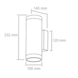Kohdevalaisin Funkis Proled Funkis Proled 2X9W 3K/4K [4266393] |