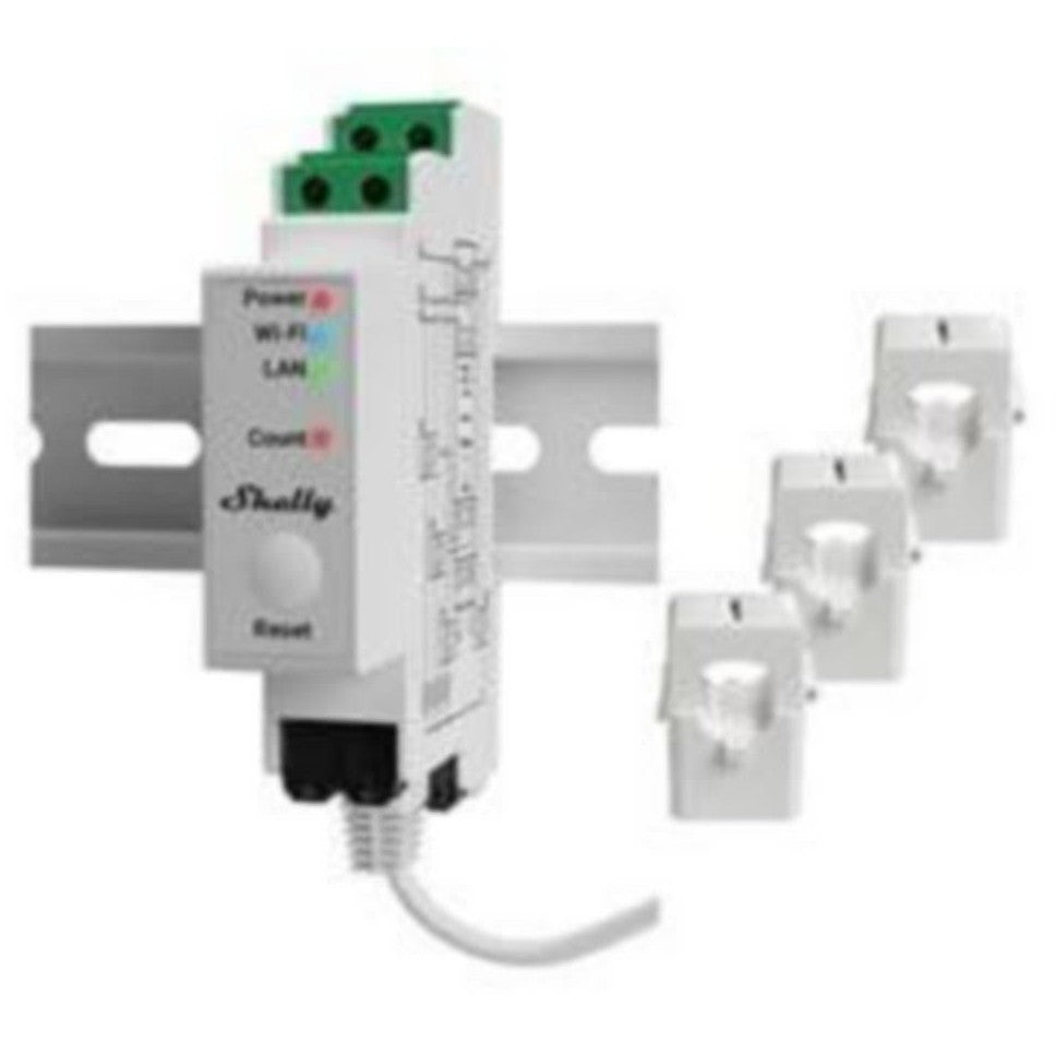 Energiamittari Din Shelly Shelly Pro 3Em 400A [6707204] |