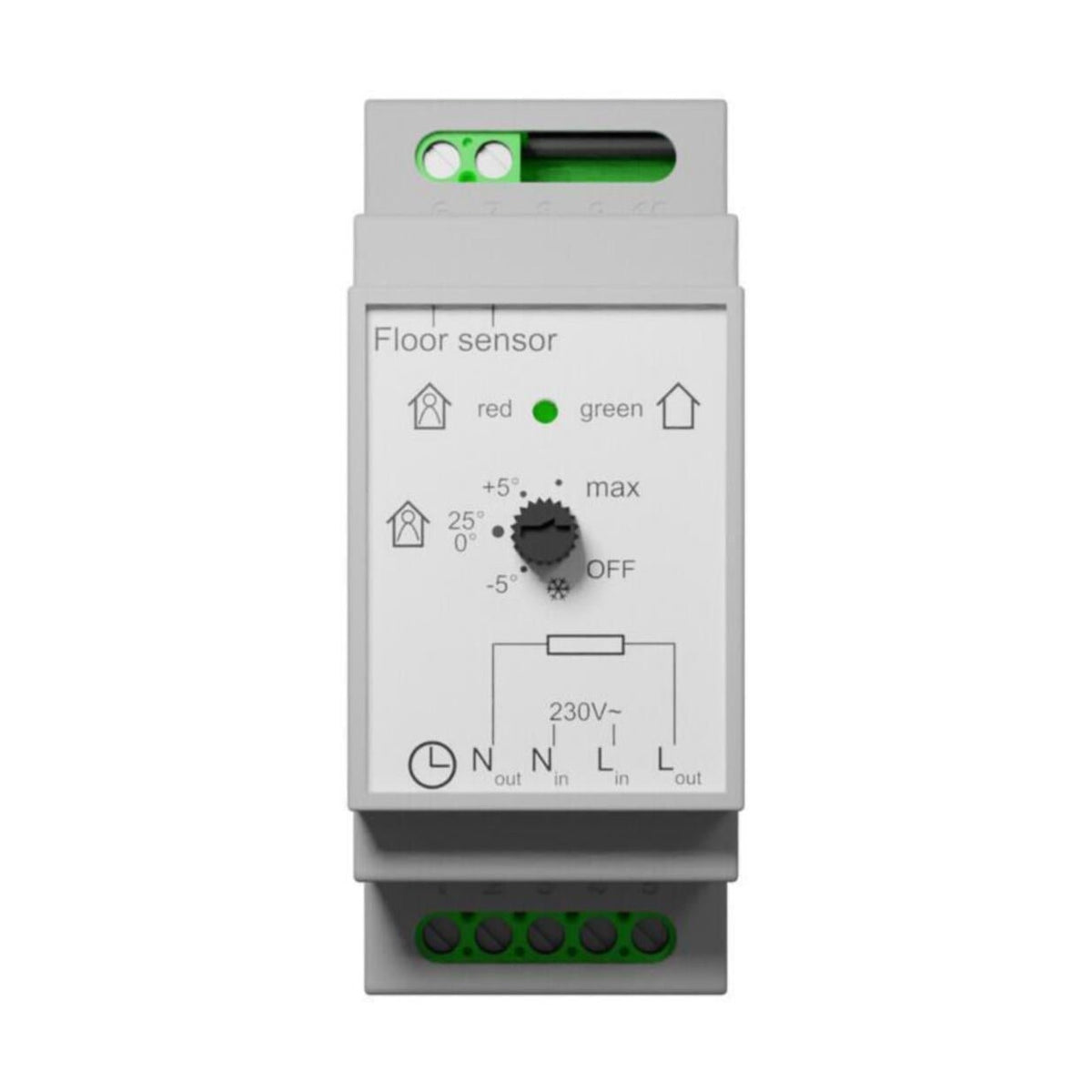 Termostaatti Newlec Ecoterm - 16 Din 16A Ip20 [2614901] |