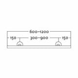 Kuivausteline Vesi Rej Twig Bt 80 Musta [5487610] |