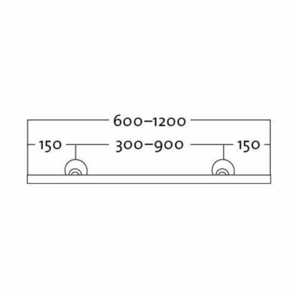 Kuivausteline Vesi Rej Twig Bt 80 Musta [5487610] |