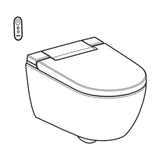 Geberit Seinä - Wc Pesevä 146.350.01.1 Alba Valk [5671281] |