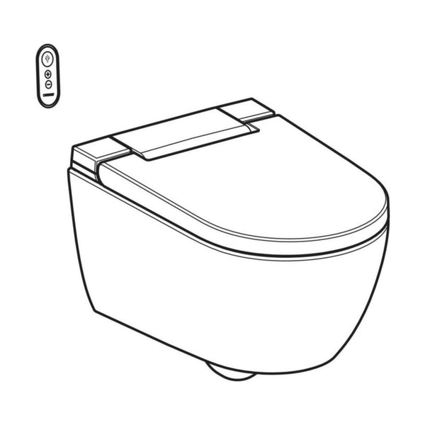 Geberit Seinä - Wc Pesevä 146.350.01.1 Alba Valk [5671281] |