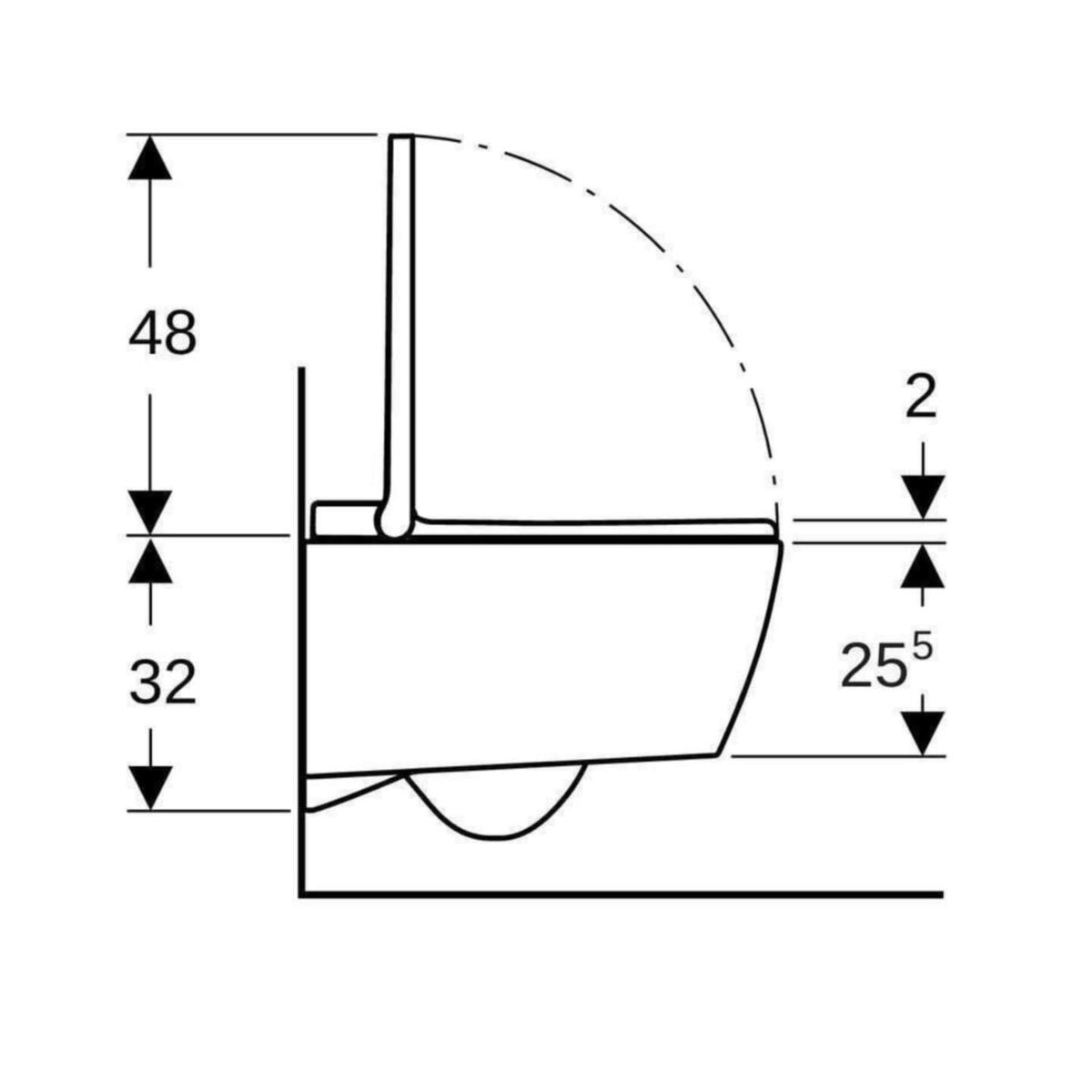 Seinä - Wc Pesevä 146.220.Jt.1 Sela Va/Matta [5671274] |