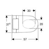 Seinä - Wc Pesevä 146.220.21.1 Sela Kro [5671205] |